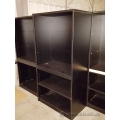 Black Heavy Duty 36 x 20 x 72 Bookcase with Adjustable Shelves